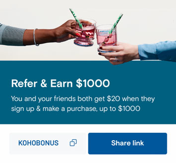 Sign up with a referral code